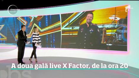 A doua gală live X Factor, la Antena 1