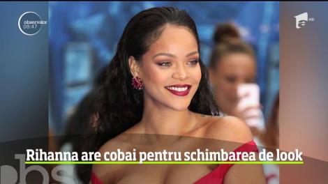 Rihanna are cobai pentru schimbarea de look