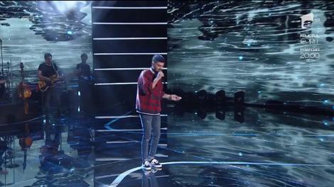 Voltaj - "O stea". Vezi cum cântă Alex Stremițeanu, în Gala LIVE X Factor!