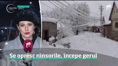 Vine gerul! Temperaturi de minus 16 grade Celsius