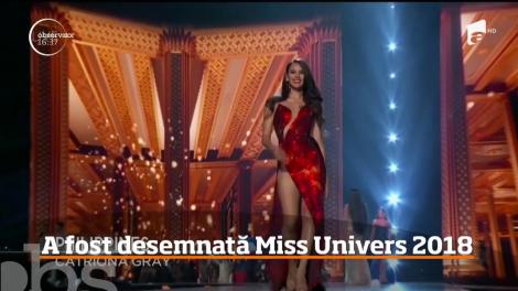 Miss Universe 2018 a fost aleasă! Câştigătoarea este o tânără din Flipine