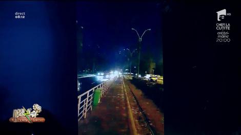 Smiley News. Asta înseamnă șmecherie! Să folosești iluminatul public ca beculețe de Crăciun! Unde? În Sectorul 4