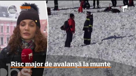 Pericol mare de avalanşelor este în munţii Făgăraş, în zona Bâlea