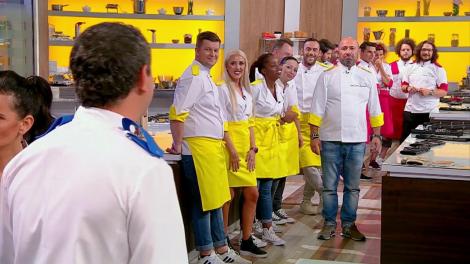 Bontea i-a îngropat pe ceilalți doi chefi! Prima probă din concurs, antreuri pentru masa de Crăciun: "Scărlătescu, ce crezi că vei găti? Piftie!"