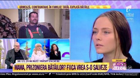 Ce spune bărbatul acuzat că îşi maltrateaza soţia şi fiica