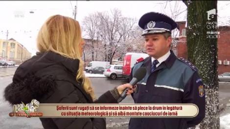 Avertisment pentru şoferi: meteorologii anunţă zile cu ger şi polei