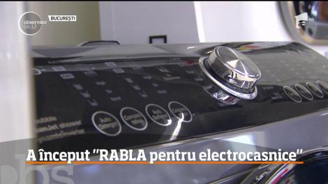 A fost lansat programul "Rabla pentru electrocasnice"