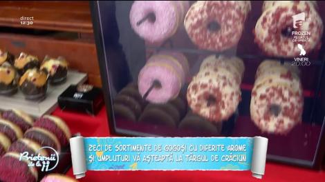 T&acirc;rgul de Crăciun București 2018. Căsuța gogoșilor glazurate