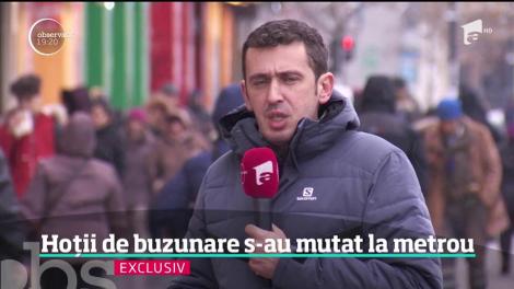 Hoţii de buzunare s-au mutat la metrou. Şi au identificat şi zonele în care pot da lovitură după lovitură