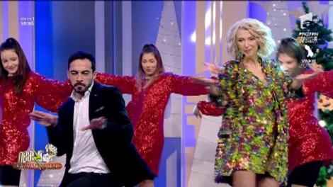 Andreea Bălan cântă, la Neatza, melodia "Fantezie de iarnă"