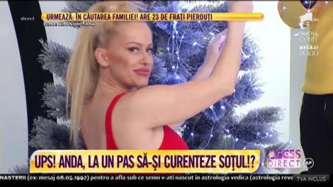 Anda Adam, la fel de excentrică! Cum și-a împodobit bradul de Crăciun: ”Dacă nu știe cineva cum să-l decoreze, să mă contacteze pe mine!”
