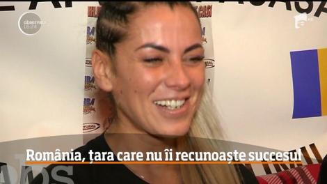 Campioana mondială la fitness este o româncă, autorităţile nu o ajută cu nimic