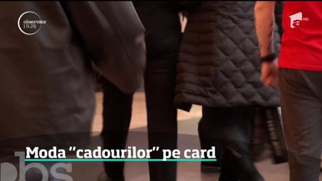 Moda cardurilor cadou, din ce în ce mai populară şi în România