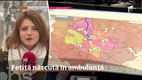 O asistentă medicală de pe o ambulanţă din Vaslui a ajuns moaşă! Cum s-a descurcat femeia