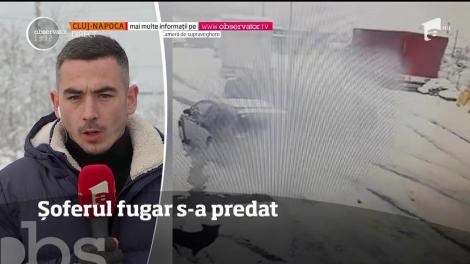 Șoferul fugar din Bistriţa s-a predat. Bărbatul s-a prezentat la Poliţie cu o tavă de prăjituri!