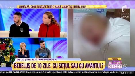 Un înger de bebeluș, de doar 10 zile, abandonat! Mama nici nu vrea să audă de el, în timp ce amantul se luptă să îl crească