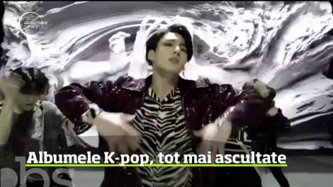 Albumele K-pop, tot mai ascultate