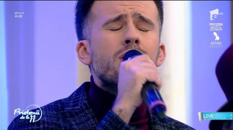 Minunat! Florin Ristei a încheiat săptămâna colindelor cu, „Hallelujah”. E clar, a păstrat ce-i mai bun pentru final!
