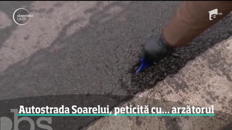 Reparaţiile absurde de pe Autostrada Soarelui