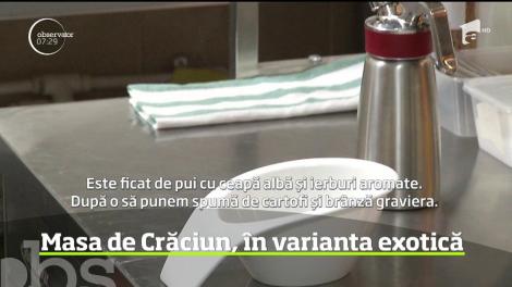 Dacă v-aţi săturat de preparatele tradiţionale de Crăciun, puteţi să vă gândiţi la un meniu puţin mai altfel