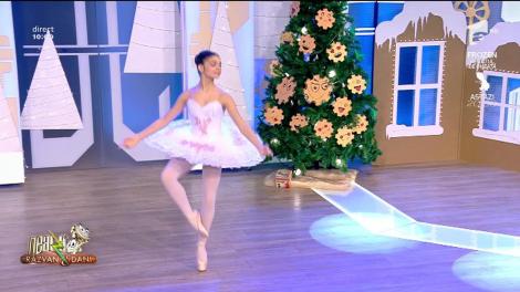 Măriuca Iordache, demonstrație de balet la Neatza