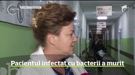 Pacientul infectat cu o bacterie în spitalul din Roşiorii de Vede a murit, după zile lungi de suferinţă