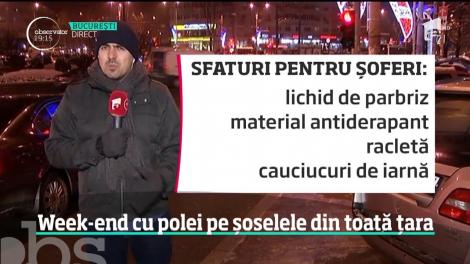 Cod galben de viscol în patru judeţe