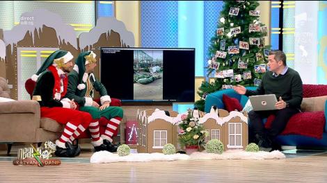 Smiley News. Împachetatul bradului la români, sport olimpic! „Nu te mai întreabă „Vă ajut până acasă?”, așa îl iei!”