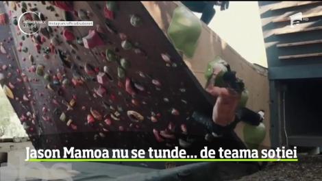 Jason Mamoa nu se tunde de teama soției