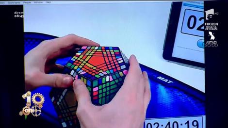 Smiley News. Cel mai tare cub rubik din toate timpurile