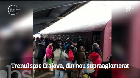 Halucinant! 500 de persoane sunt blocate pe peronul Gării de Nord din Bucureşti
