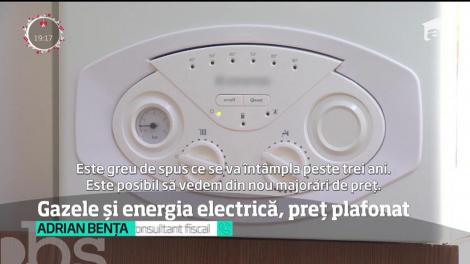 Guvernul a plafonat preţul gazelor şi energiei electrice prin ordonanţă de urgenţă