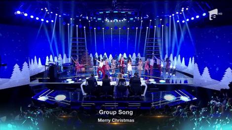 Finaliștii X Factor România 2018 cântă melodia "Merry Christmas"