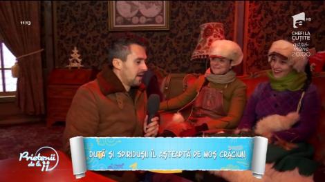 Marian Duță și spiridușii îl așteaptă pe Moș Crăciun