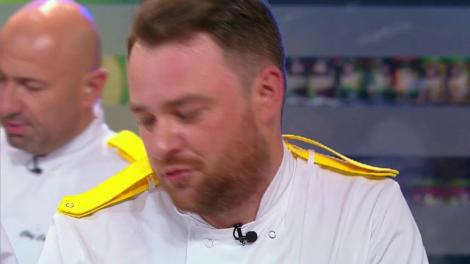 Chef Cătălin Scărlătescu, exasperat de Marian Rusu: "Toată ziua ai bătut spatulă aia"