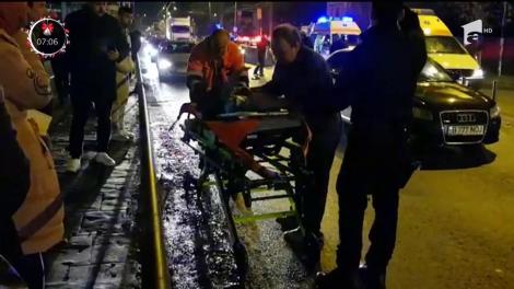Accident înfiorător înainte de Crăciun, în București! Un bolid a lovit în plin două persoane – VIDEO