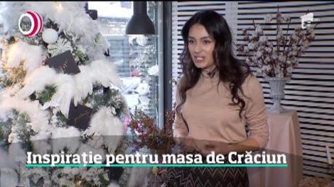 Cozonacii sunt &icirc;n cuptor, iar sarmalele gata. Un singur detaliu mai lipseşte pentru o masă perfectă de sărbători: decorul. Sfaturile specialiştilor pentru aranjamente spectaculoase