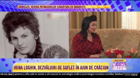 În ajun de Crăciun, Irina Loghin face dezvăluiri emoționante despre cele mai grele momente ale copilăriei sale