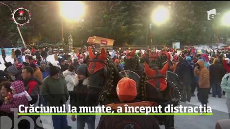 S-a deschis oficial sezonul de schi pe p&acirc;rtia Bradu din Poiana Braşov