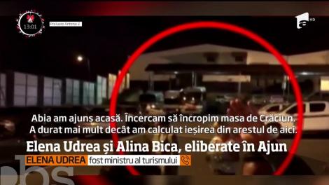 Moş Crăciun le-a adus Elenei Udrea şi Alinei Bica cel mai frumos cadou posibil: libertatea!