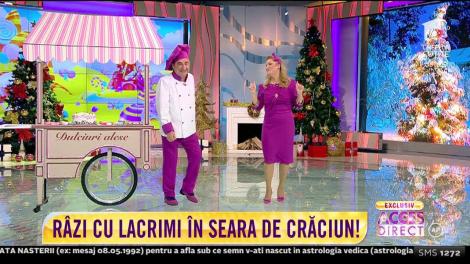 Vasile Muraru şi Valentina Fătu, regii comediei: la cofetărie!