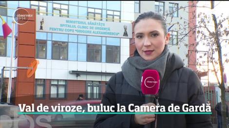 Temperaturile cu plus din oraşe au umplut camerele de gardă. E val de viroze, iar cei mai afectaţi sunt copiii