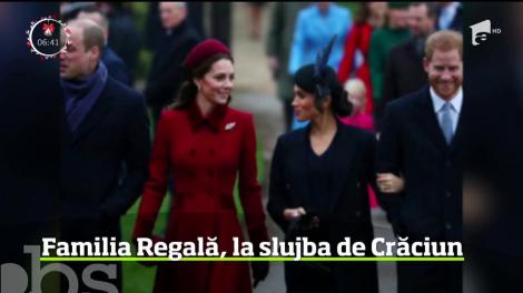 Familia regală britanică continuă să respecte tradiţiile de Crăciun, în ciuda provocărilor cu care se confruntă