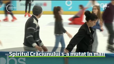 Spiritul Crăciunului s-a mutat în mall