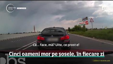 Românii sunt tot mai agresivi, mai grăbiţi şi mai indisciplinaţi în trafic