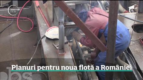 Şantierul naval din Galaţi se pregăteşte să construiască noua flotă militară a României