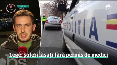 E oficial: medicii îi vor putea lăsa pe şoferi fără permis! Noua lege a fost promulgată de preşedintele Klaus Iohannis