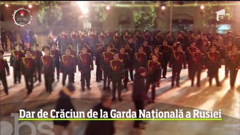 Garda Naţională a Rusiei se străduieşte să prezinte lumii o imagine prietenoasă, printr-un inedit clip muzical