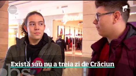 Există sau nu a treia zi de Crăciun? E-o-ntrebare la care mulţi ar răspunde foarte hotărât "da"