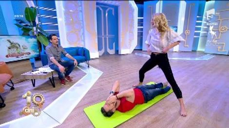 Ce cuplu fac oamenii ăștia pe scenă! Flavia și Dani, un nou moment artistic, în direct! Răzvan: „Vă rog să nu vă ia valul”